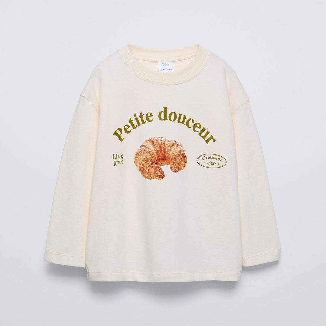 Moudda ZARA - T-shirt imprimé petit-déjeuner - Tunisie 1