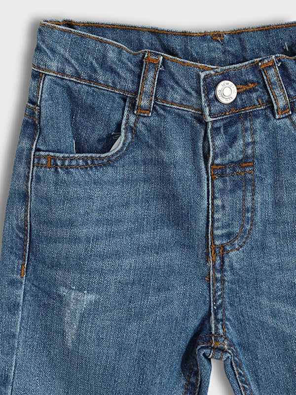 Moudda LC Waikiki - Pantalon tissé en denim Garçon Rodéo mid indigo - Tunisie 4