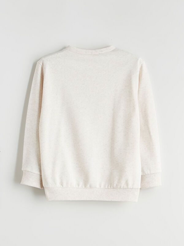 Moudda LC Waikiki - Ensemble en jersey manches courtes Garçon Blanc cassé mélange - Tunisie 4