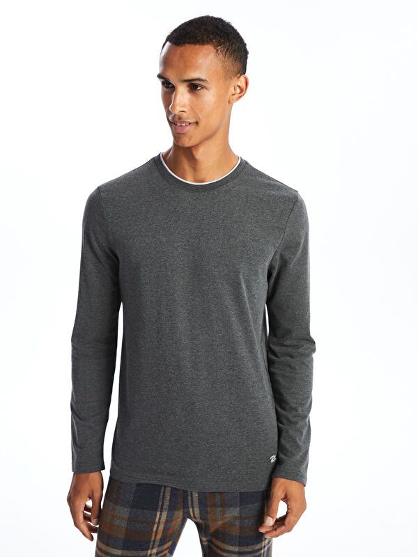 Moudda LC Waikiki - Sous-vêtement jersey pyjama haut pour Hommes - Tunisie 1