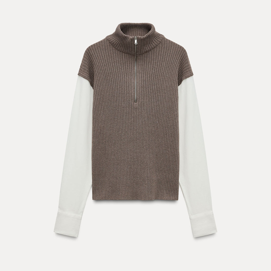 Moudda ZARA - T-Shirt - Gilet Tricot & Fermeture Éclair - Tunisie 1