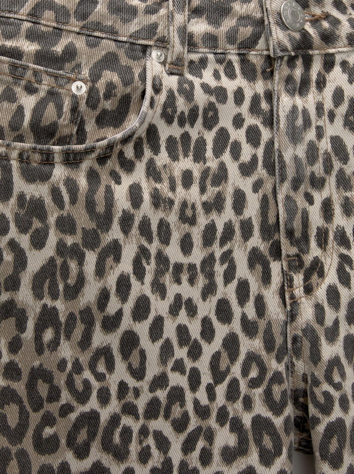 Moudda PULL & BEAR - Pantalon Droit Léopard 2 - Tunisie 3