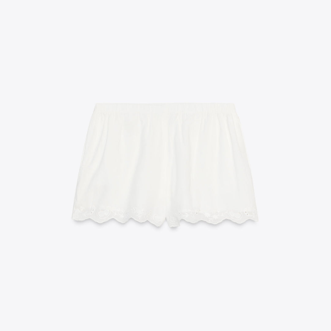Moudda ZARA - Short Pyjama - Broderies - Tunisie 2