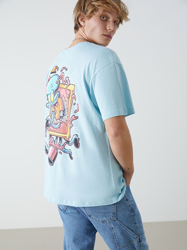 Moudda LC Waikiki - T-shirt imprimé manches courtes en jersey pour Homme - Tunisie 1