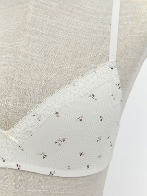 Moudda LC Waikiki - Soutien-gorge Femme Imprimé écru - Tunisie 3