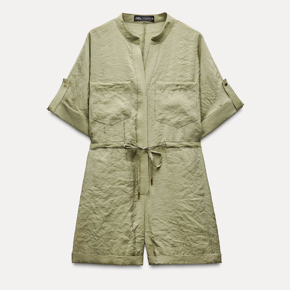 Moudda ZARA - Combinaison courte décolleté croisé nœud - Tunisie 2