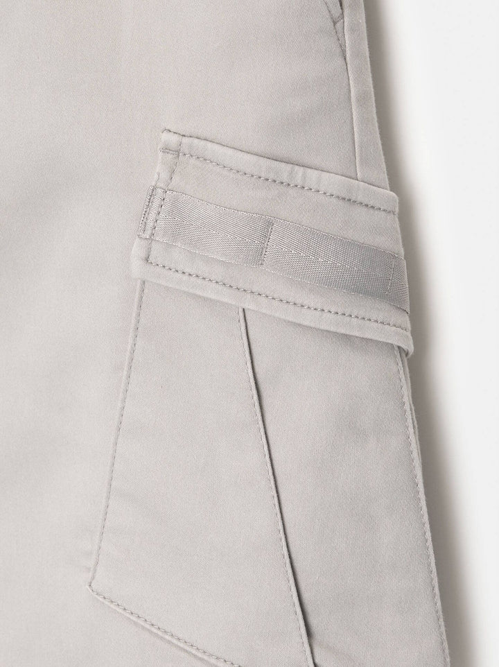 Moudda PULL & BEAR - Bermuda Cargo Devant Poche Soft Knit Basique - Tunisie 3