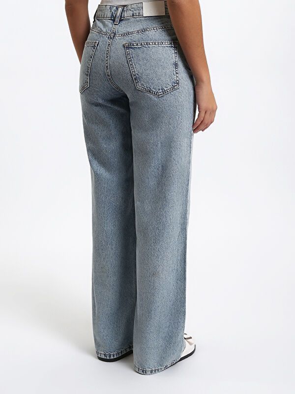 Moudda LC Waikiki - pantalon tissé en jean pour Femmes - Tunisie 5