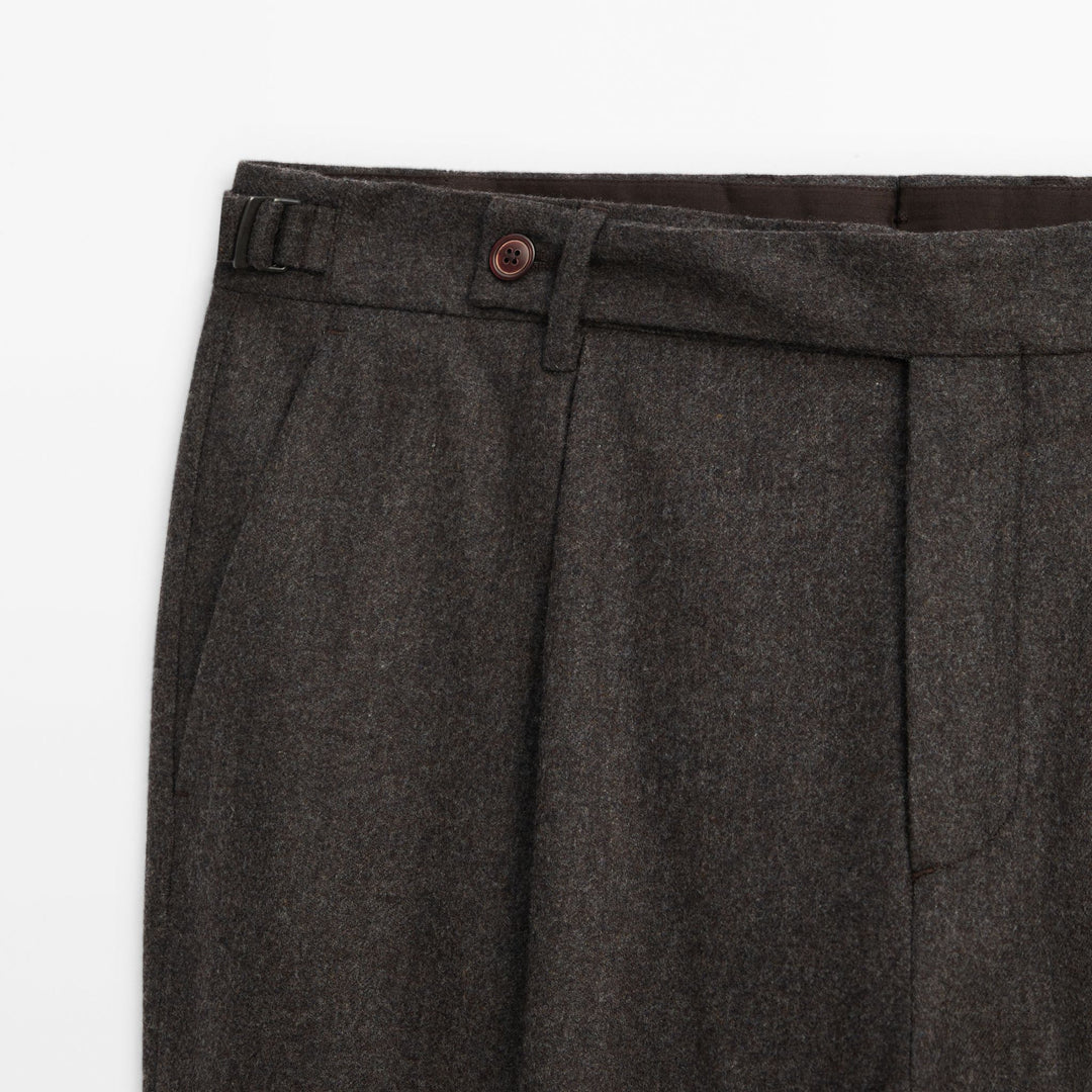 Moudda Massimo Dutti - Pantalon flanelle laine - Tunisie 4