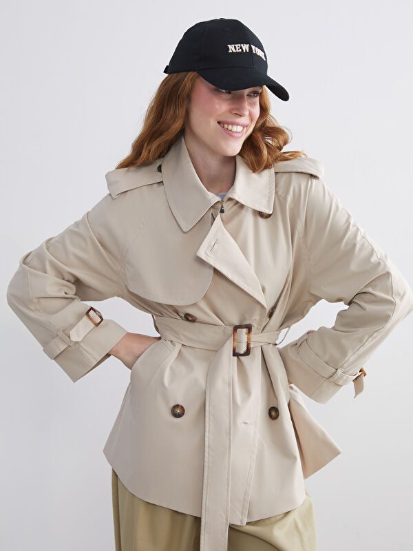 Moudda LC Waikiki - Trench Femme Beige - Tunisie 1