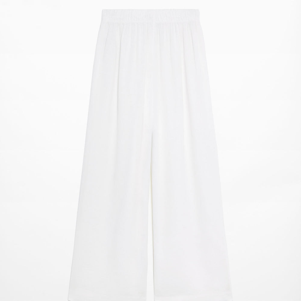 Moudda Oysho - Pantalon 100% Lin avec Ouvertures Latérales Taille Moyenne - Tunisie 2