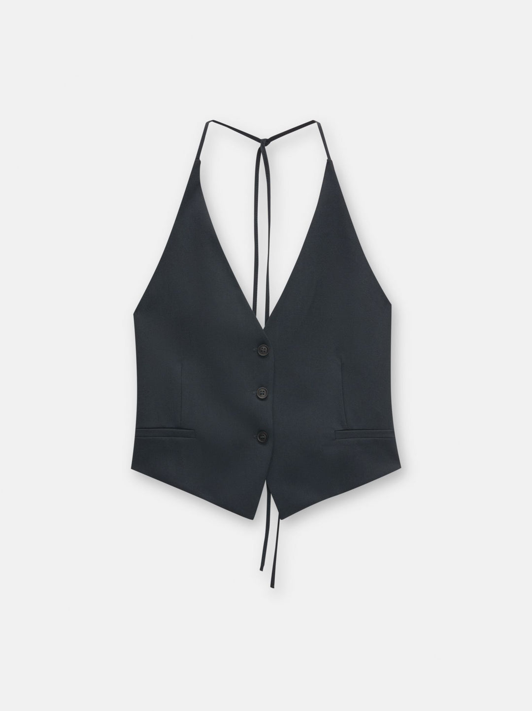 Moudda PULL & BEAR - Gilet Fluide Dos Ouvert Collection Marino - Tunisie 1