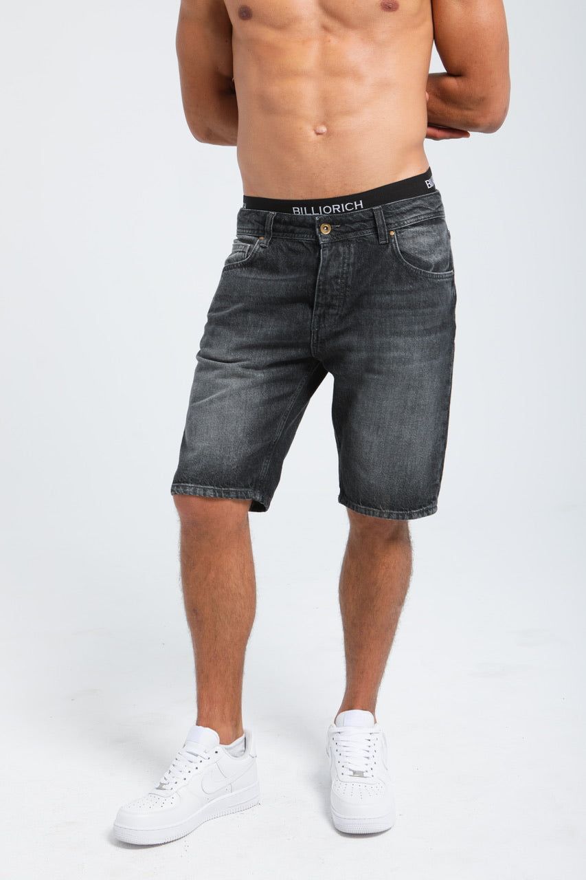 Moudda Billiorich - Short en Jean Homme - Coupe Droite - 1