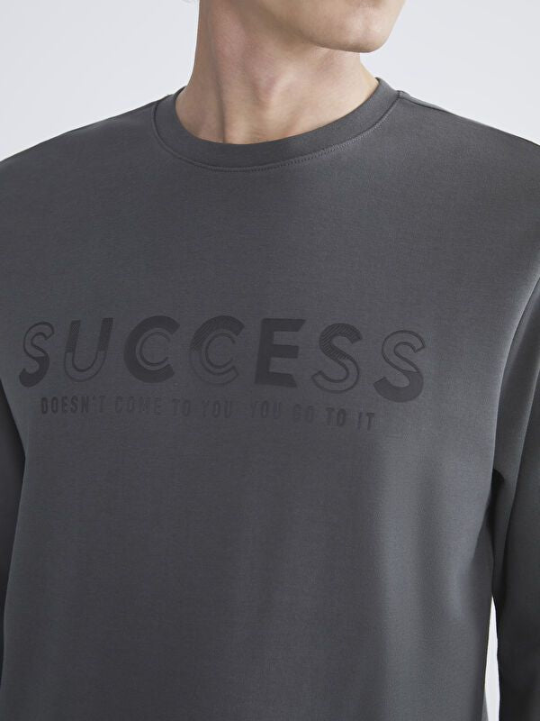 Moudda LC Waikiki - Sweatshirt imprimé basique pour Homme - Tunisie 3