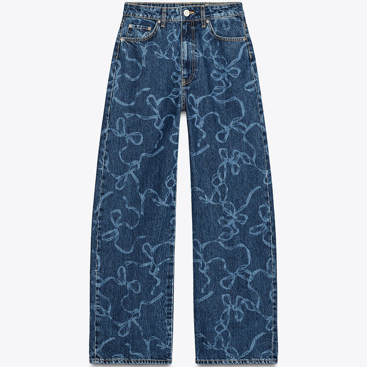 Moudda ZARA - Pantalon Baggy - Taille Moyenne & Nœuds - Tunisie 1
