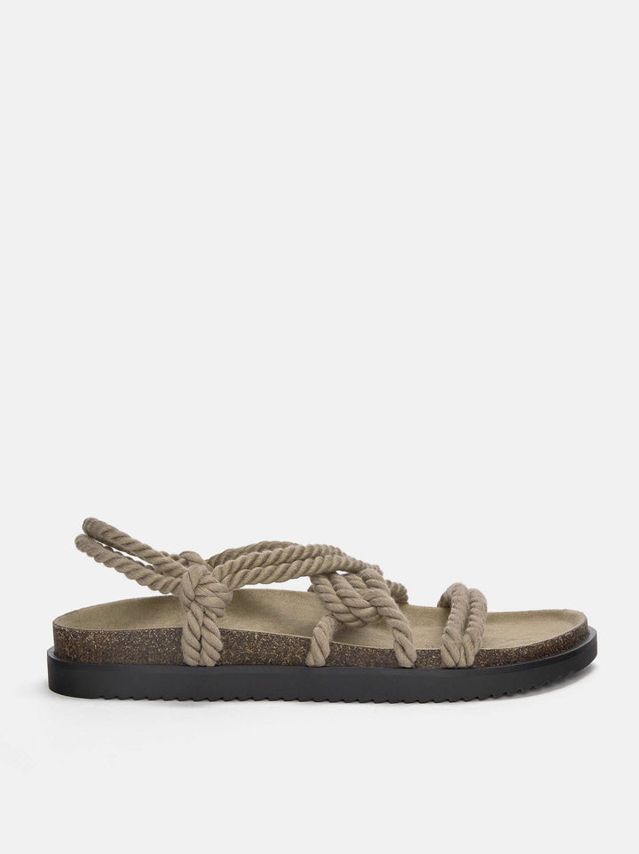 Moudda PULL & BEAR - Sandales Urbaines Cordes - Tunisie 3