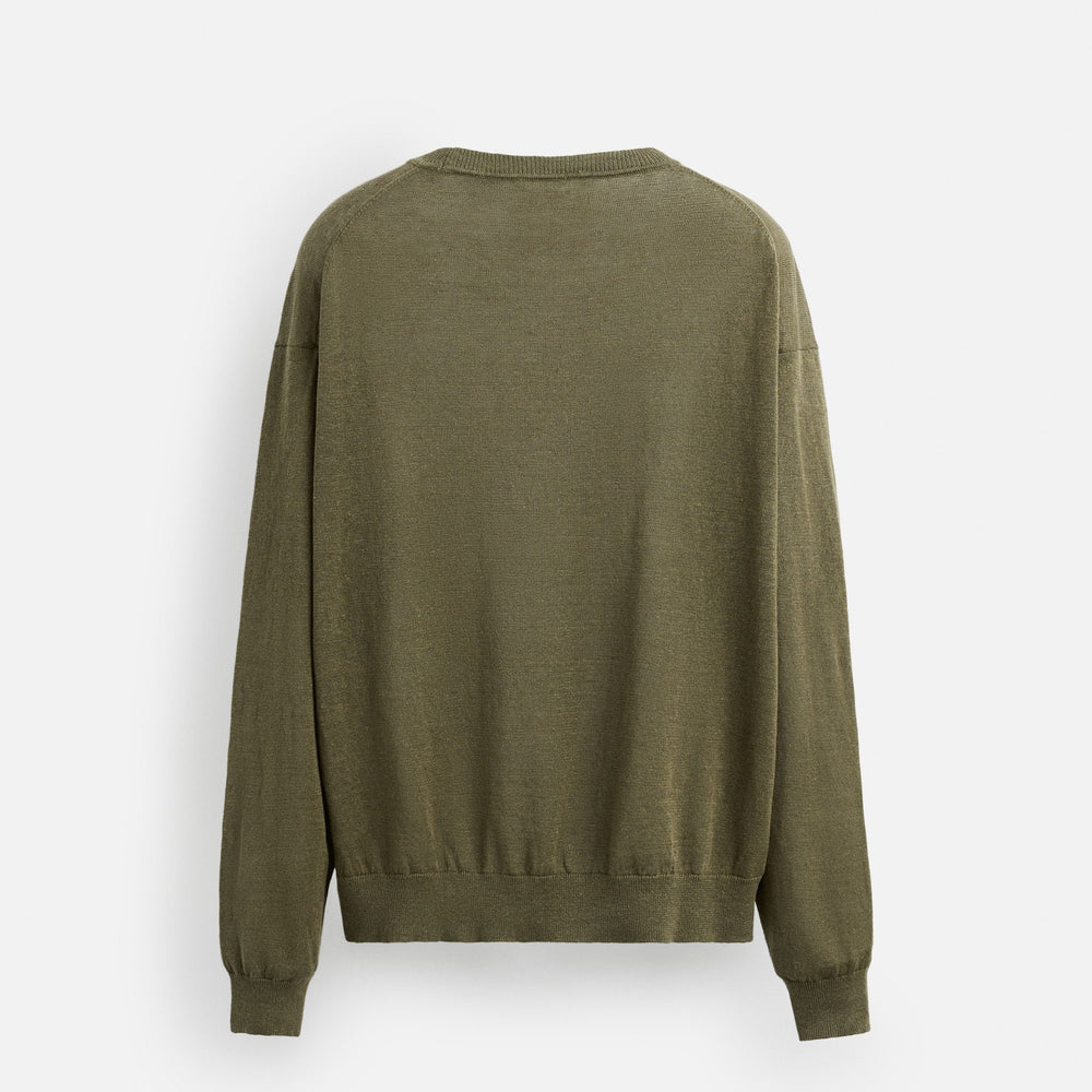 Moudda ZARA - Pull Col Rond Fin - 100% Lin Origins - Tunisie 2