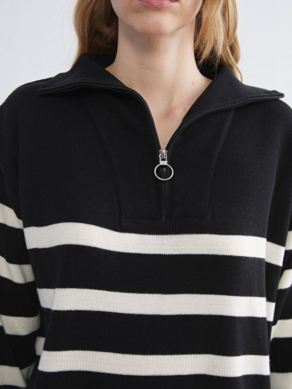 Moudda LC Waikiki - Pull-over épais en tricot cv pour Femmes - Tunisie 3