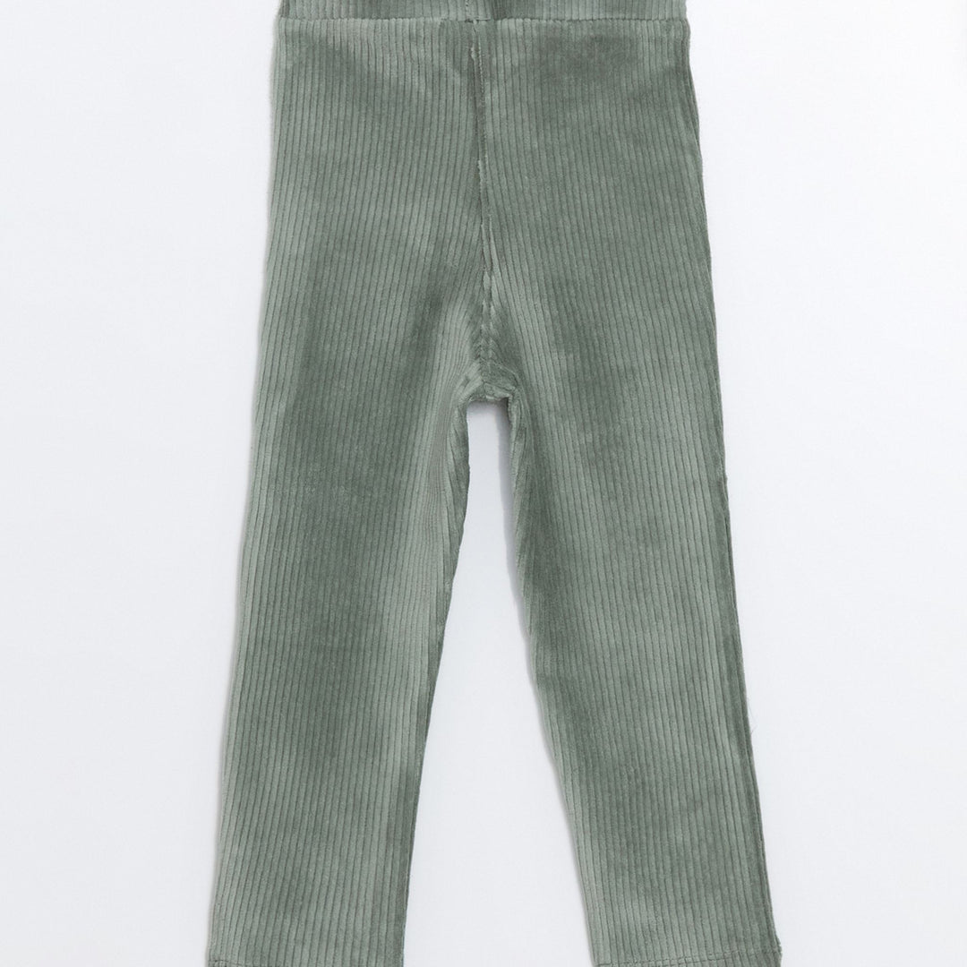 Moudda LC Waikiki - Pantalon jersey basique Fille Vert terne - Tunisie 3