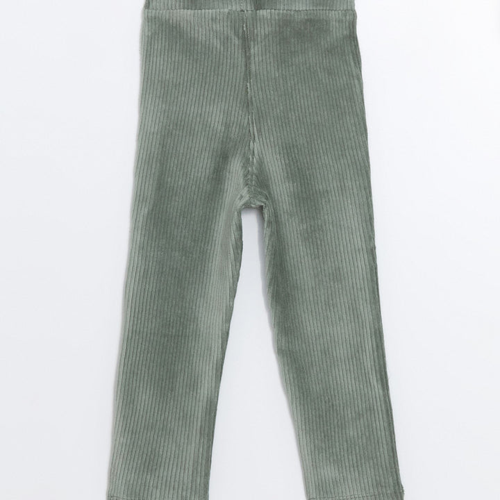 Moudda LC Waikiki - Pantalon jersey basique Fille Vert terne - Tunisie 3