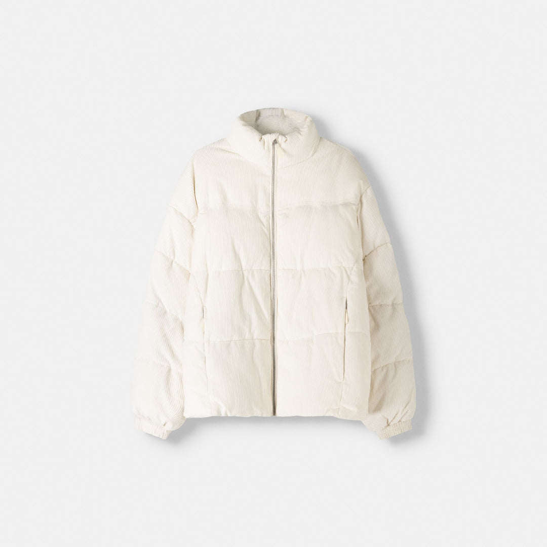 Moudda BERSHKA - Doudoune en Velours Côtelé - Tunisie 1