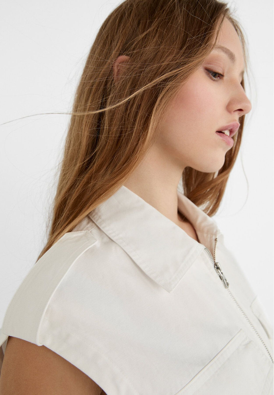 Moudda STRADIVARIUS - Gilet Long Utility - Tunisie 4