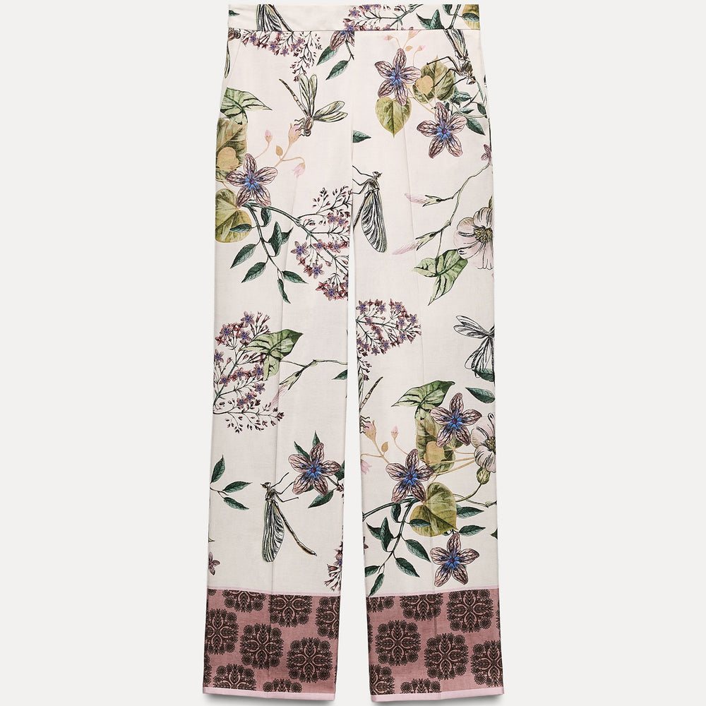 Moudda ZARA - Set pantalon imprimé floral - Tunisie 2