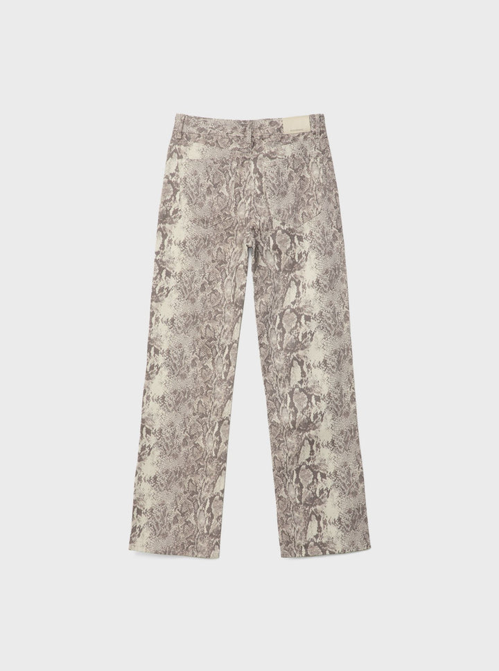 Moudda STRADIVARIUS - Jean Straight Fit Taille Basse Imprimé - Tunisie 3