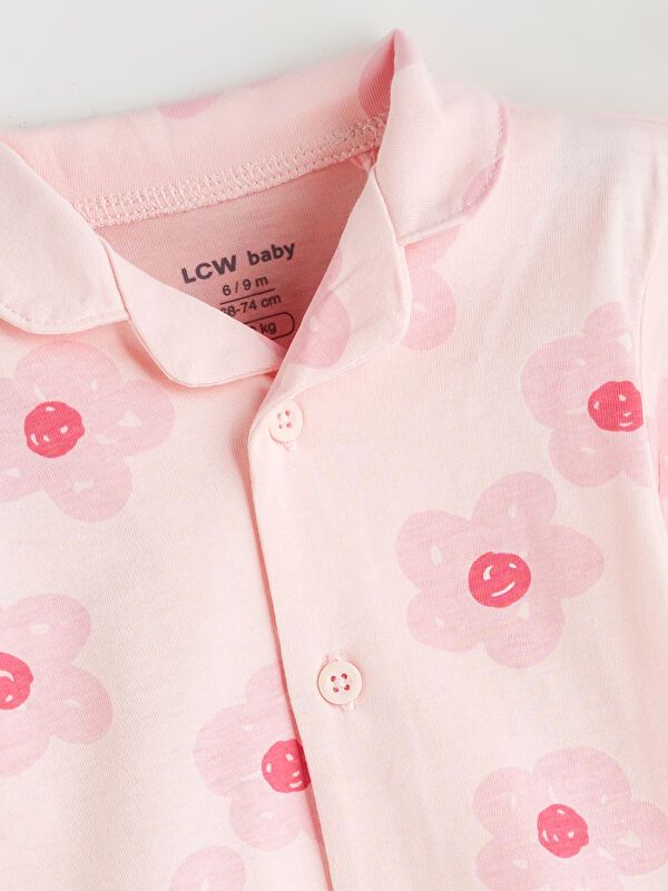 Moudda LC Waikiki - Ensemble manches longues Fille Imprimé rose clair - Tunisie 3