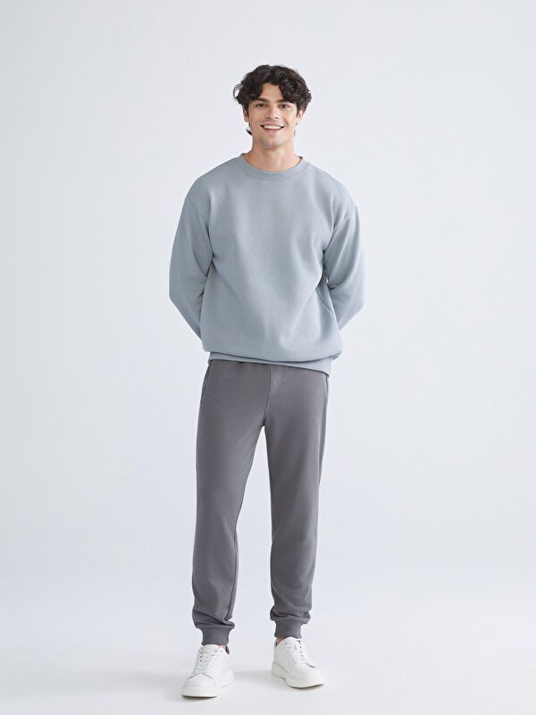 Moudda LC Waikiki - Pantalon en jersey Homme Gris foncé - Tunisie 1