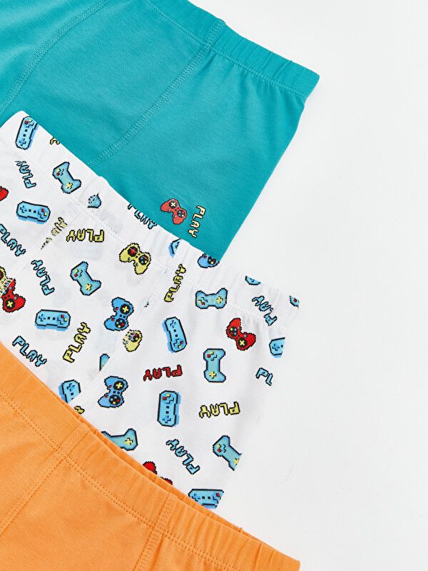 Moudda LC Waikiki - Boxer en jersey pour Garçon couleur Blanc imprimé - Tunisie 3