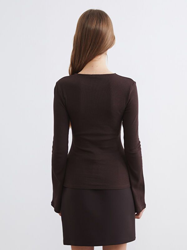 Moudda LC Waikiki - Body manches longues en jersey pour Femme - Tunisie 4