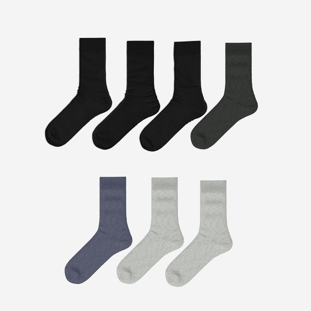 Moudda LC Waikiki - Chaussettes courtes Homme Fil mélangé teint - Tunisie 1