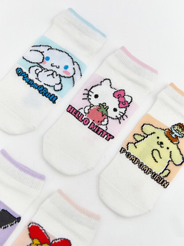 Moudda LC Waikiki - Chaussettes liner trainer (sport) pour Fille couleur Blanc brillant - Tunisie 2