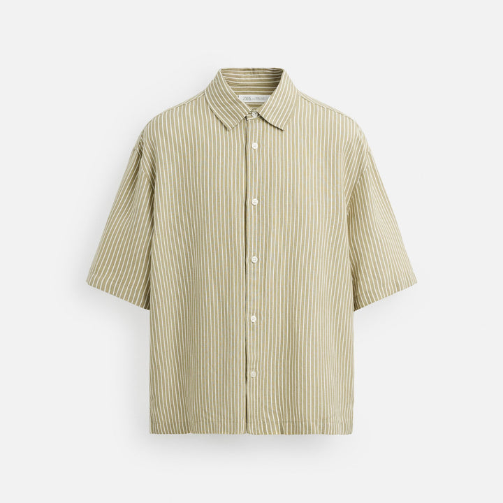 Moudda ZARA - Chemise - Col Chemisier & Lin/Viscose - Tunisie 1