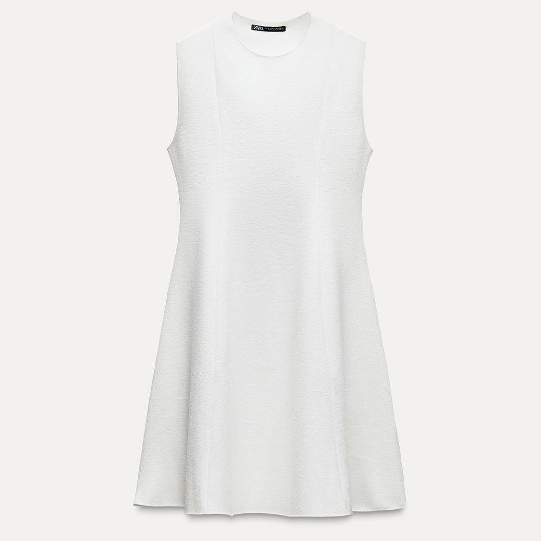 Moudda ZARA - Robe Skater Maille Stretch Sans Manches - Tunisie 2