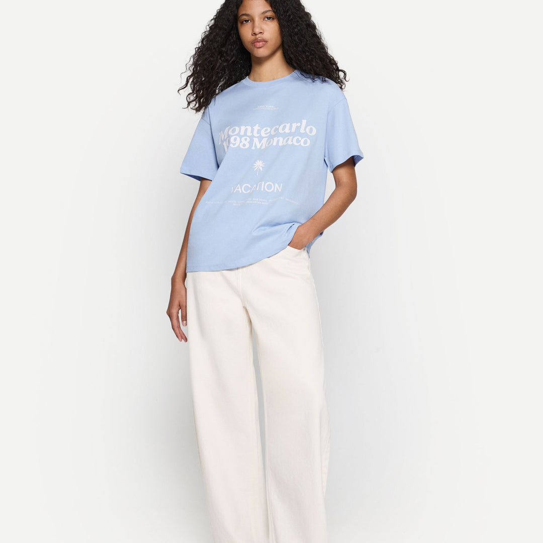 Moudda BERSHKA - T-Shirt - Imprimé LA/Montecarlo/Venice - Tunisie 1