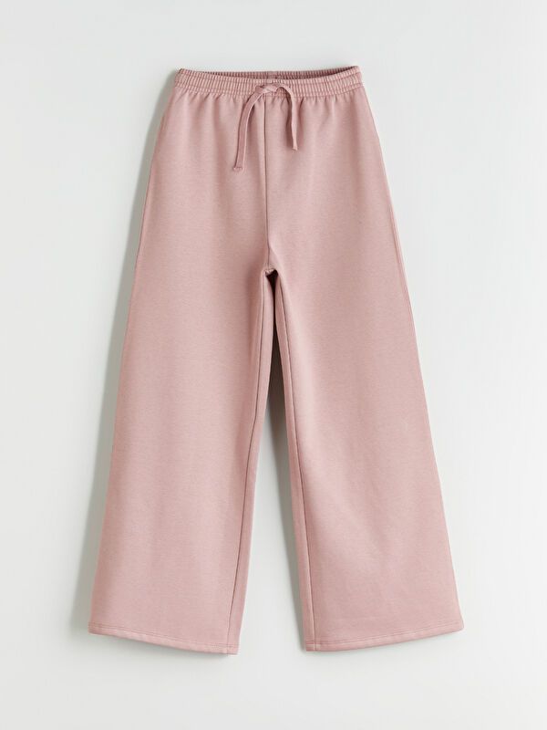 Moudda LC Waikiki - Bas jogging jersey basique Fille Rose - Tunisie 1