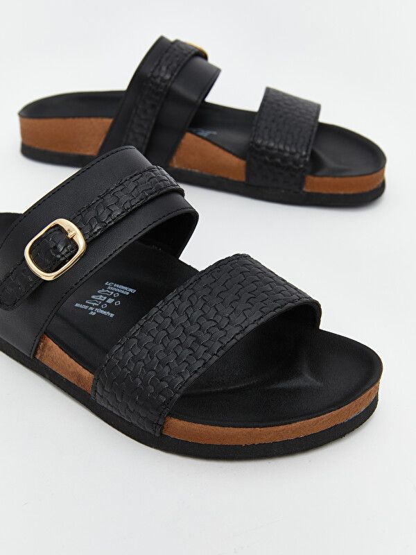 Moudda LC Waikiki - Pantoufles pour Femme couleur Noir - Tunisie 3