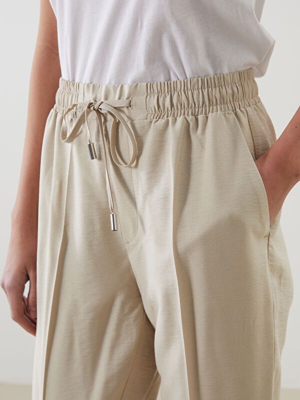 Moudda LC Waikiki - Pantalon tissé fin Femme Pierre - Tunisie 3