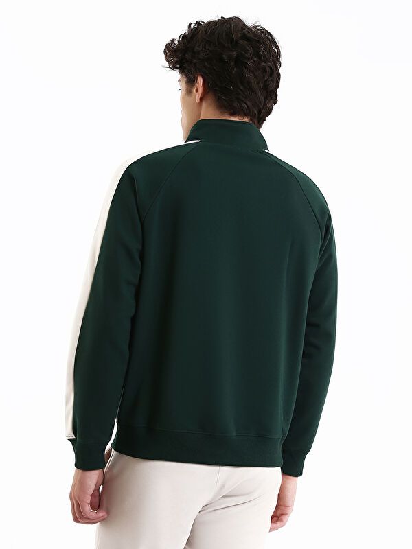 Moudda LC Waikiki - Sweatshirt en jersey Homme Vert foncé - Tunisie 5