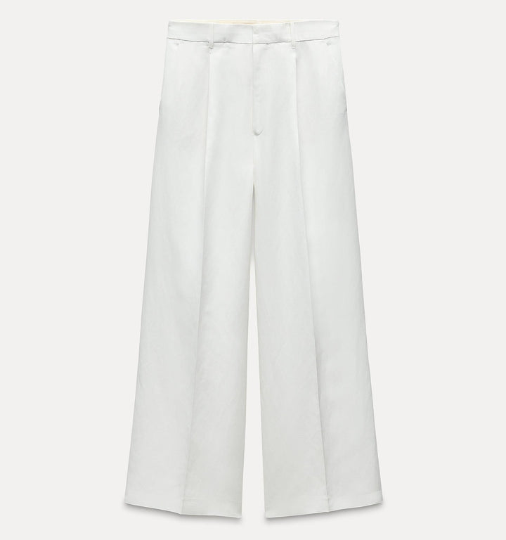 Moudda ZARA - Set pantalon droit détail effiloché - Tunisie 1