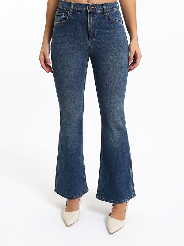 Moudda LC Waikiki - pantalon en jean tissé pour Femmes - Tunisie 2