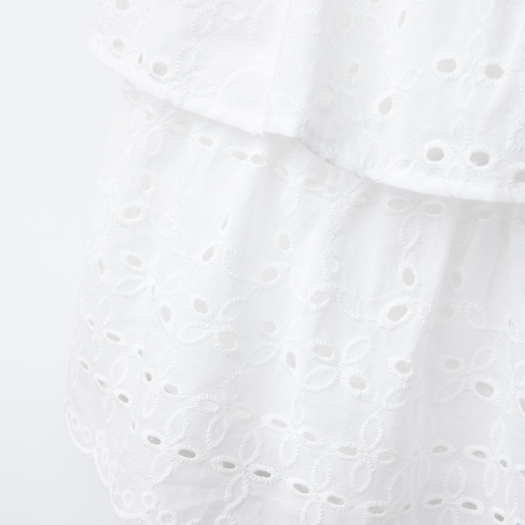 Moudda ZARA - Jupe Fille - Schiffli & Ceinture Jersey - Tunisie 4