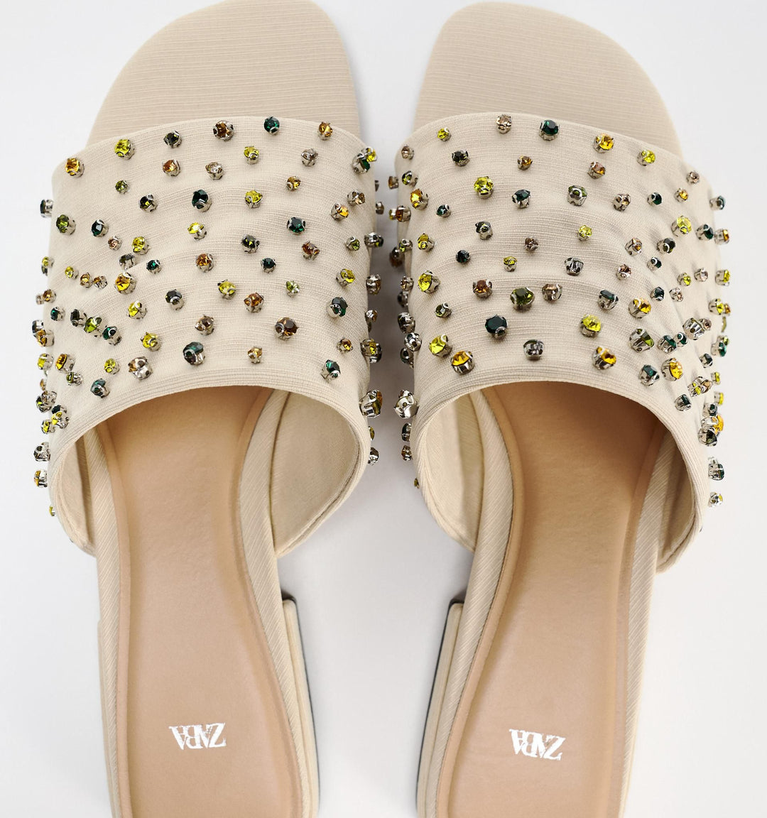 Moudda ZARA - Ballerines plates cristaux - Tunisie 5