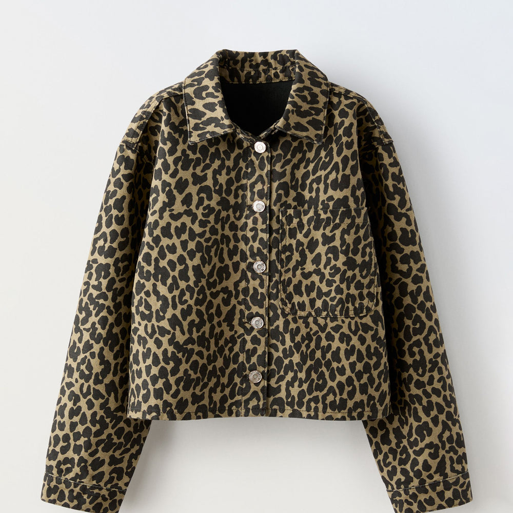 Moudda ZARA - Chemise surchemise imprimé animalier courte - Tunisie 2