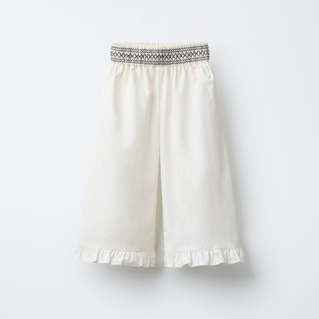 Moudda ZARA - Pantalon Enfant Blanc - Smock & Twinset - Tunisie 1