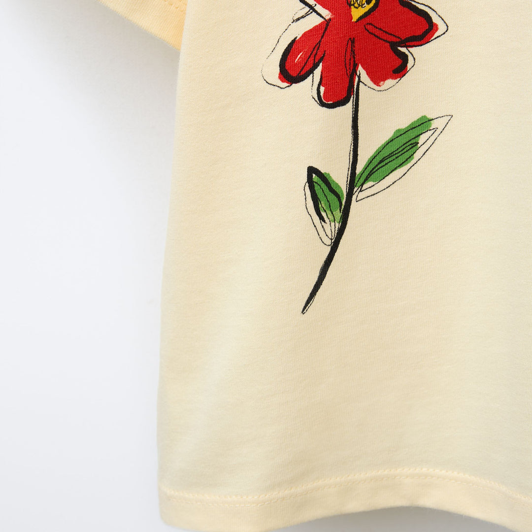 Moudda ZARA - T-Shirt - Fleurs & Textes - Tunisie 3