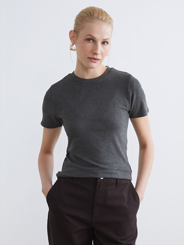 Moudda LC Waikiki - Body manches courtes en jersey pour Femme - Tunisie 1