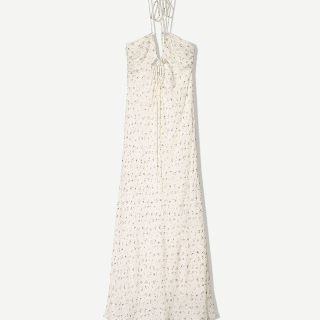 Moudda BERSHKA - Robe Midi Bambula - Découpe & Fleurs - Tunisie 1